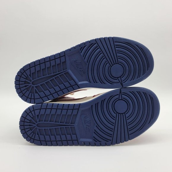 Jordan Shoes New Nike Air Jordan Mid Red White Blue Shoes Sneakers Poshmark